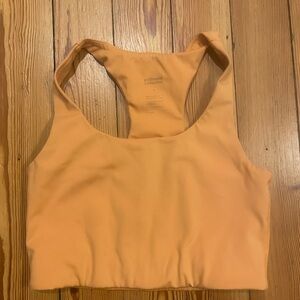 Girlfriend Collective Tangerine Activewear Top